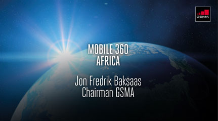 Jon Fredrik Baksaas, Chairman, GSMA, opening keynote slides