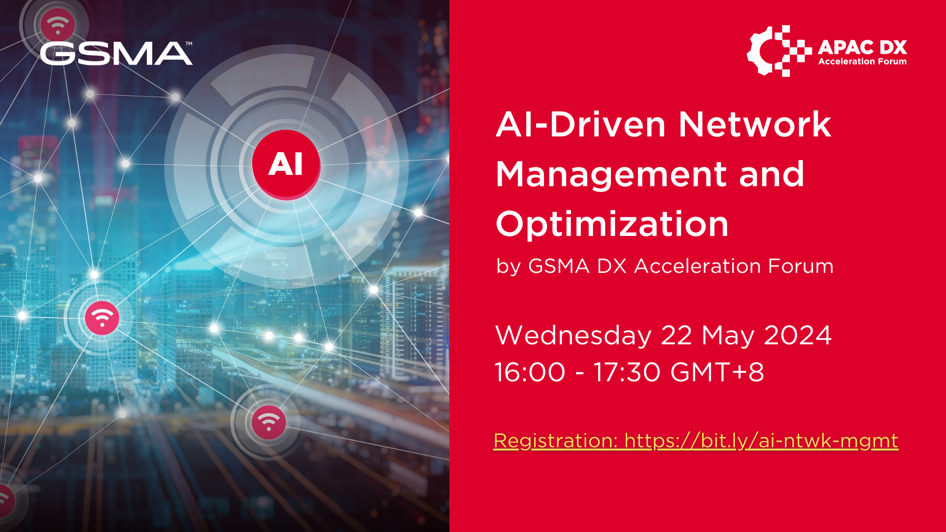 AI-Driven Network Management and Optimization – by GSMA DX Acceleration Forum