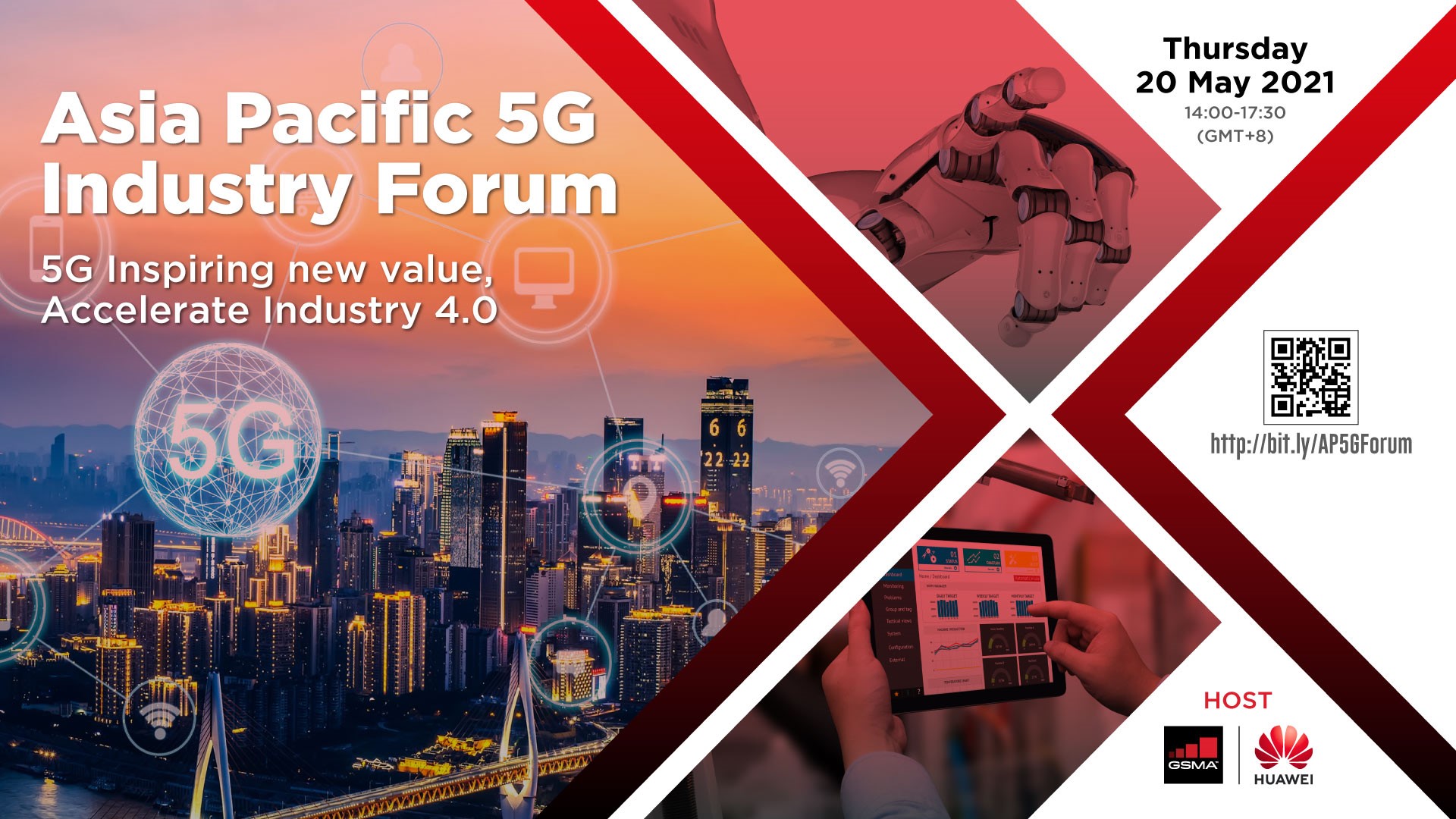 APAC 5G Industry Forum – powered by GSMA and Huawei