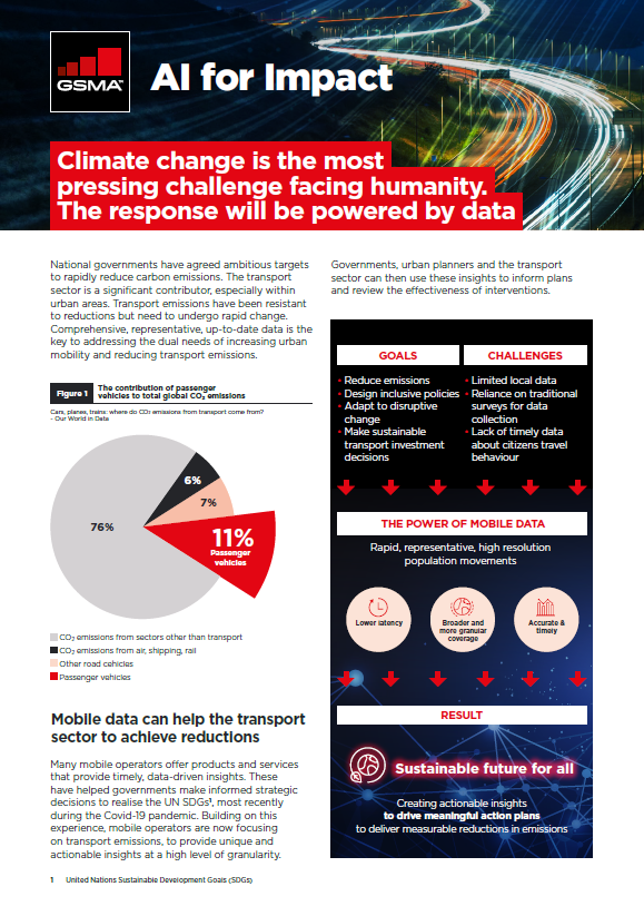 AI for Impact: Using the power of data to respond to climate change image