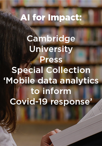 AI for Impact: Cambridge University Press Special Collection on mobile data analytics to inform Covid-19 response image