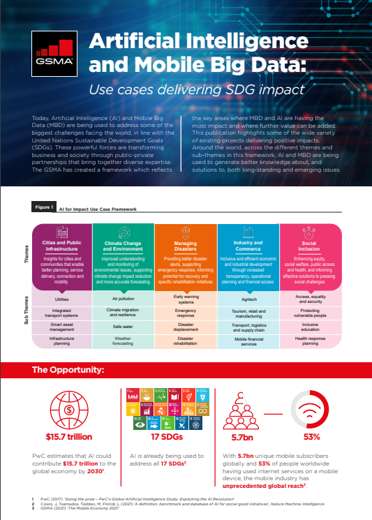 AI for Impact: Use Cases delivering SDG Impact image