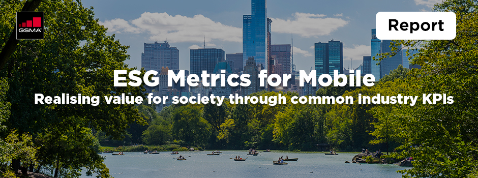 ESG metrics for mobile