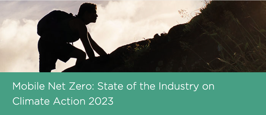 Mobile Net Zero: State of the Industry on Climate Action 2023