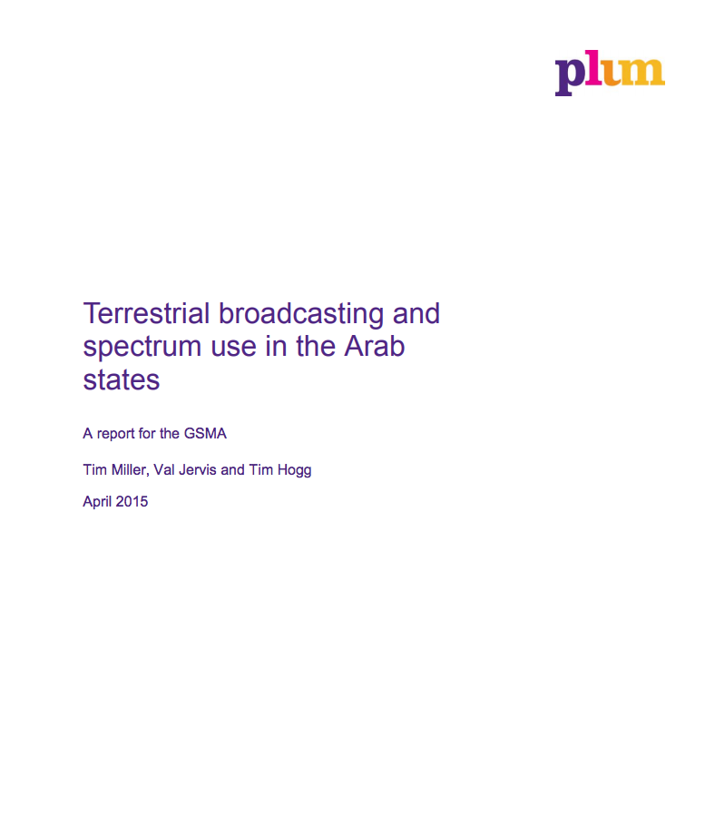 Terrestrial broadcasting and spectrum use in the Arab States image