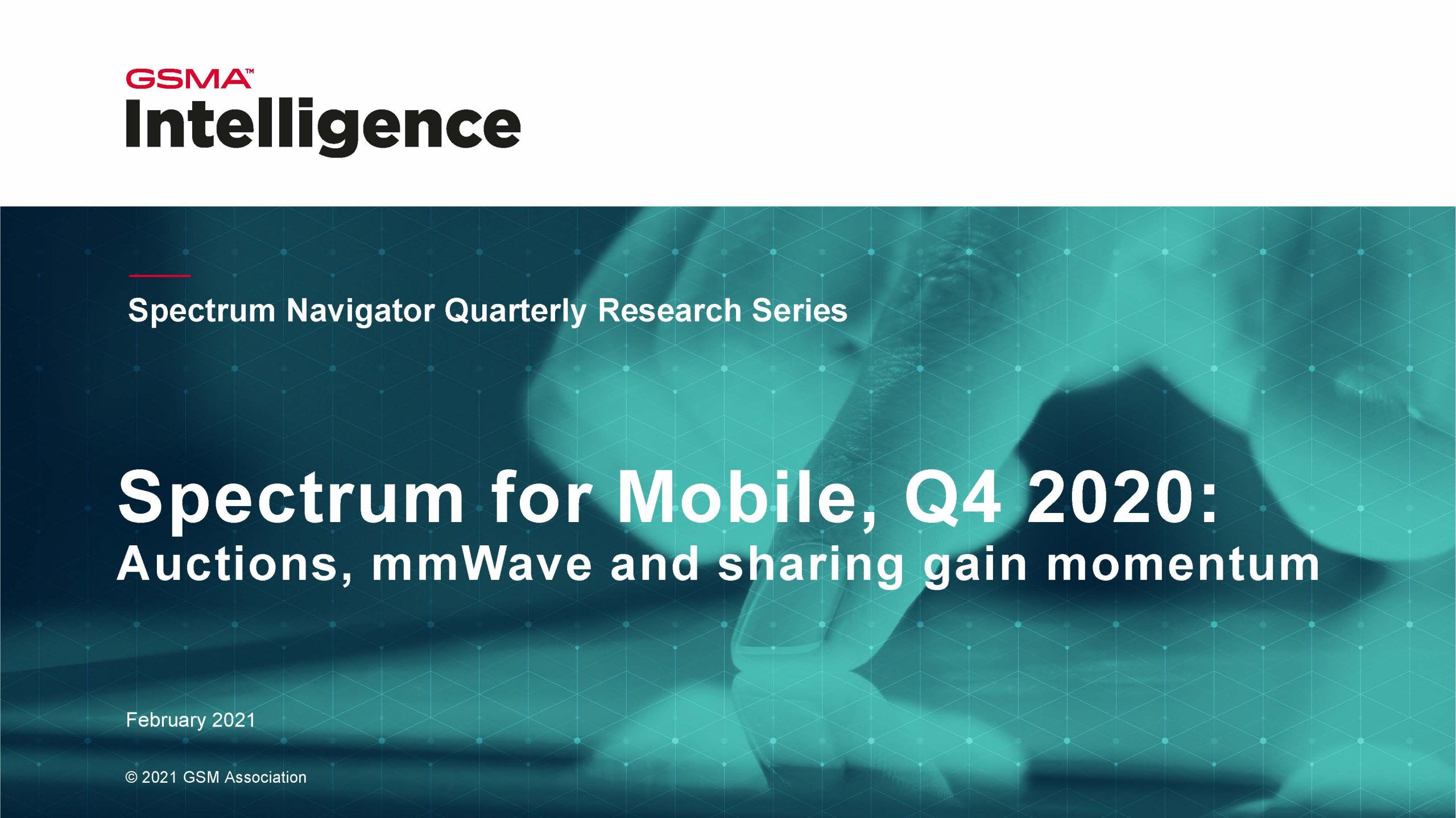 GSMA Intelligence – Mobile Spectrum Trends and Insights image