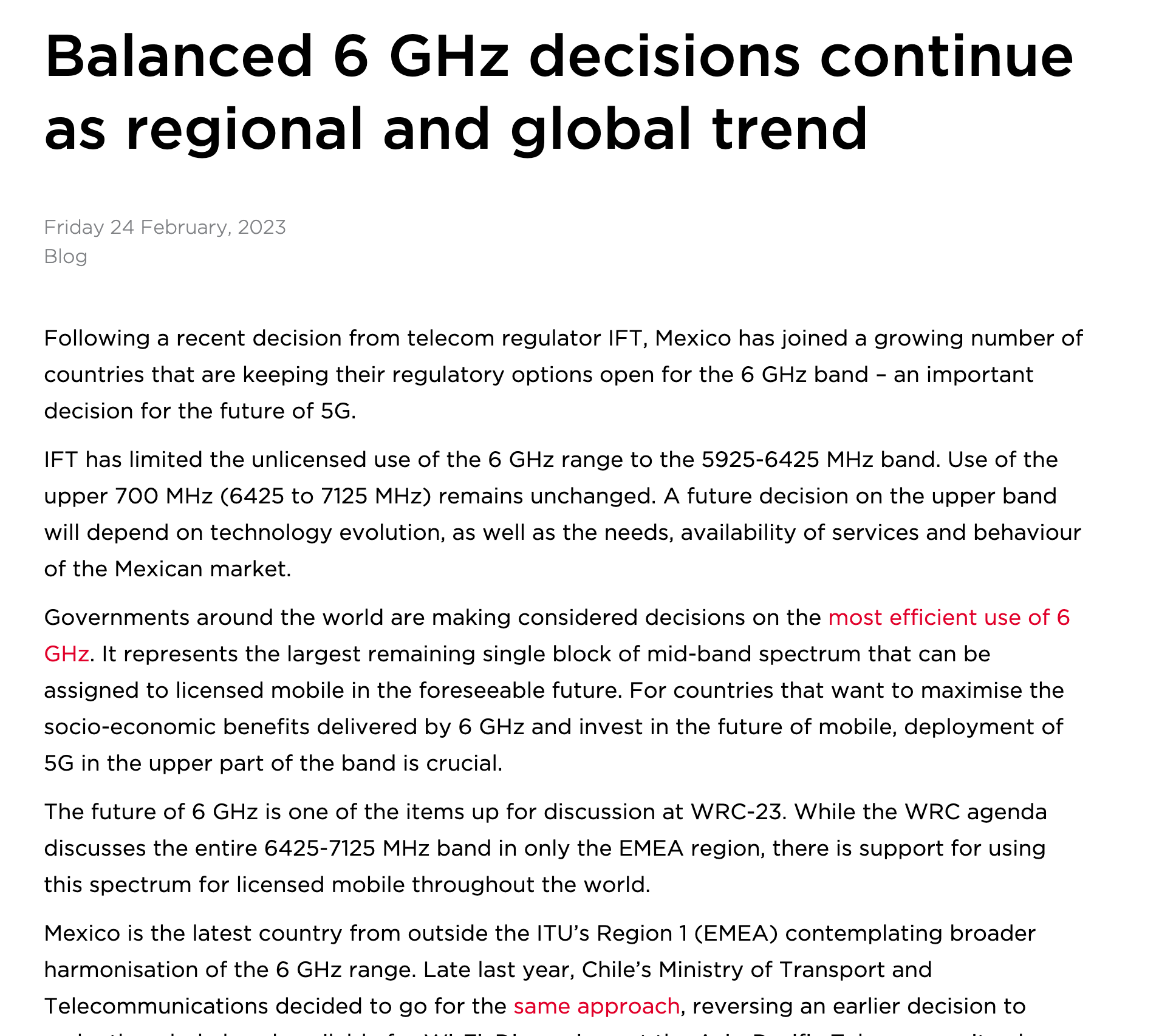 The Importance of 6 GHz to Mobile Evolution image