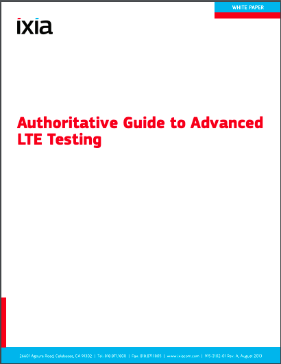 Authoritative Guide to Advanced LTE Testing image
