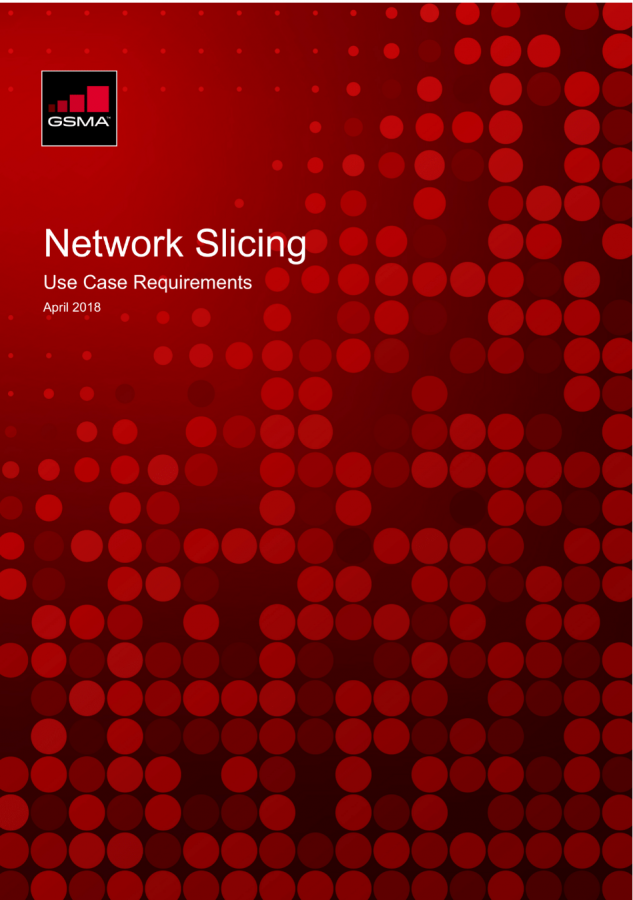Network Slicing: Use Case Requirements image