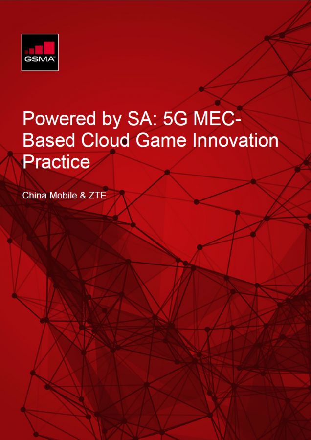 Powered by SA: 5G MEC-Based Cloud Game Innovation Practice image