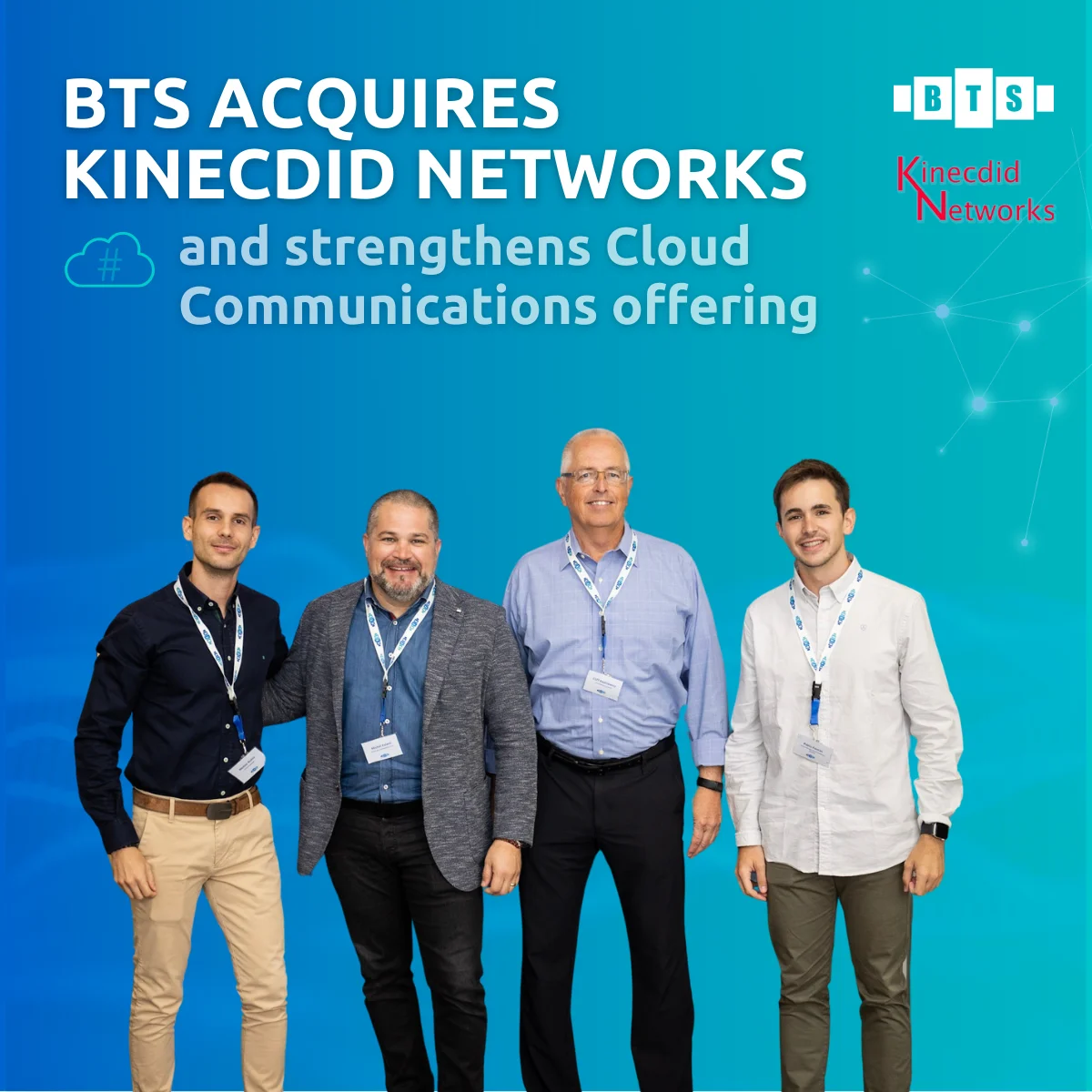 BTS Strengthens Cloud Communications Offering through Acquisition of Kinecdid Networks. image