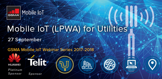 Webinar:  Mobile IoT (LPWA) for Utilities