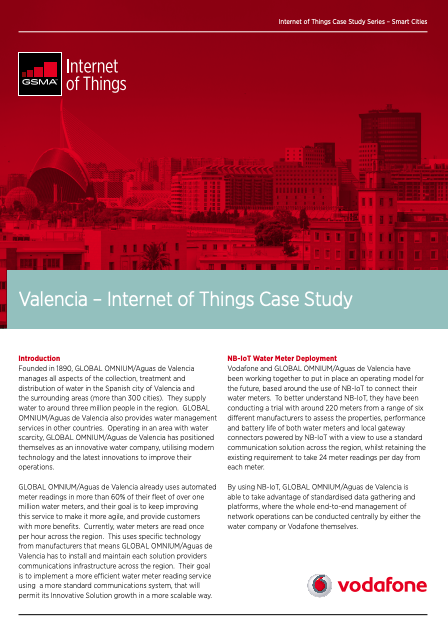 Valencia: Internet of Things Case Study image