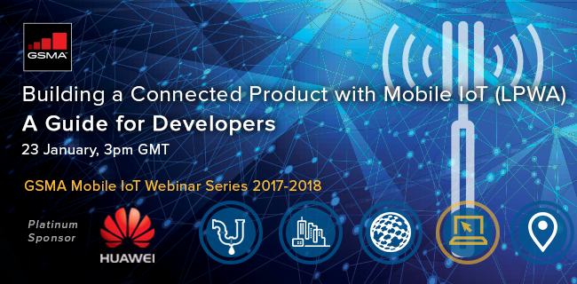 Webinar: Building a Connected Product with Mobile IoT (LPWA) – A Guide for Developers