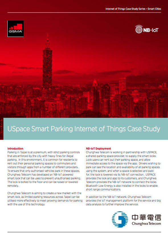 USpace Smart Parking Internet of Things Case Study image