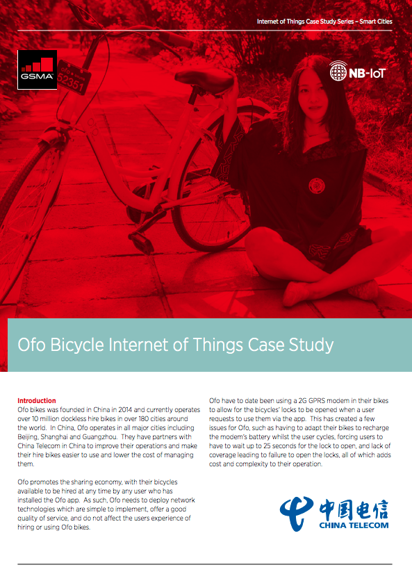 Ofo Bicycle Internet of Things Case Study image