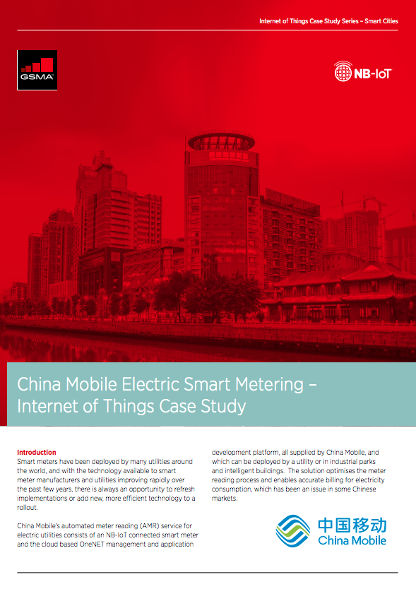 China Mobile Electric Smart Metering – Internet of Things Case Study image