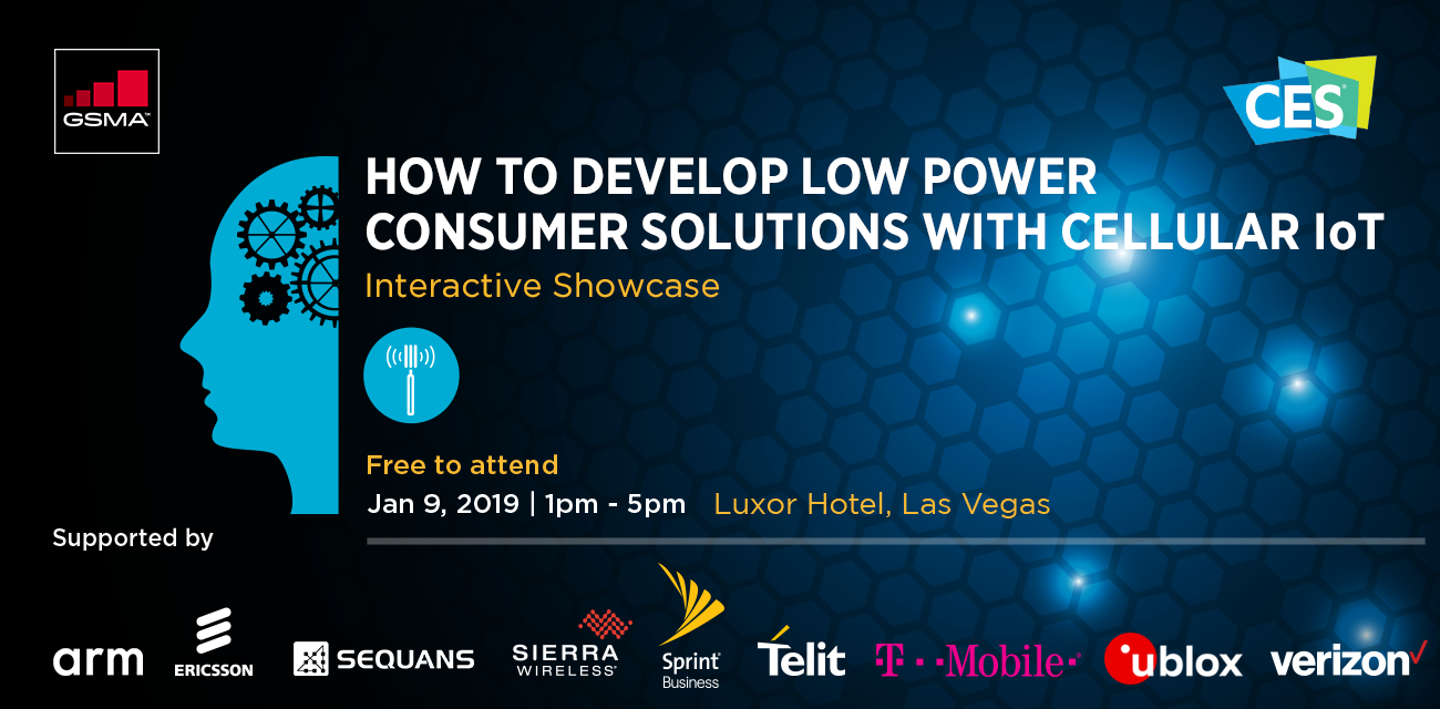 How to Develop Low Power Consumer Solutions with Cellular IoT: CES19