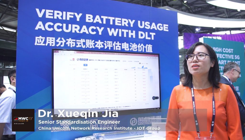 Reliable Battery Value Tracking Solution Based on Distributed Ledgers Technology – China Unicom image