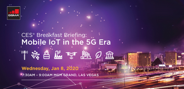 Mobile IoT Breakfast Briefing at CES2020