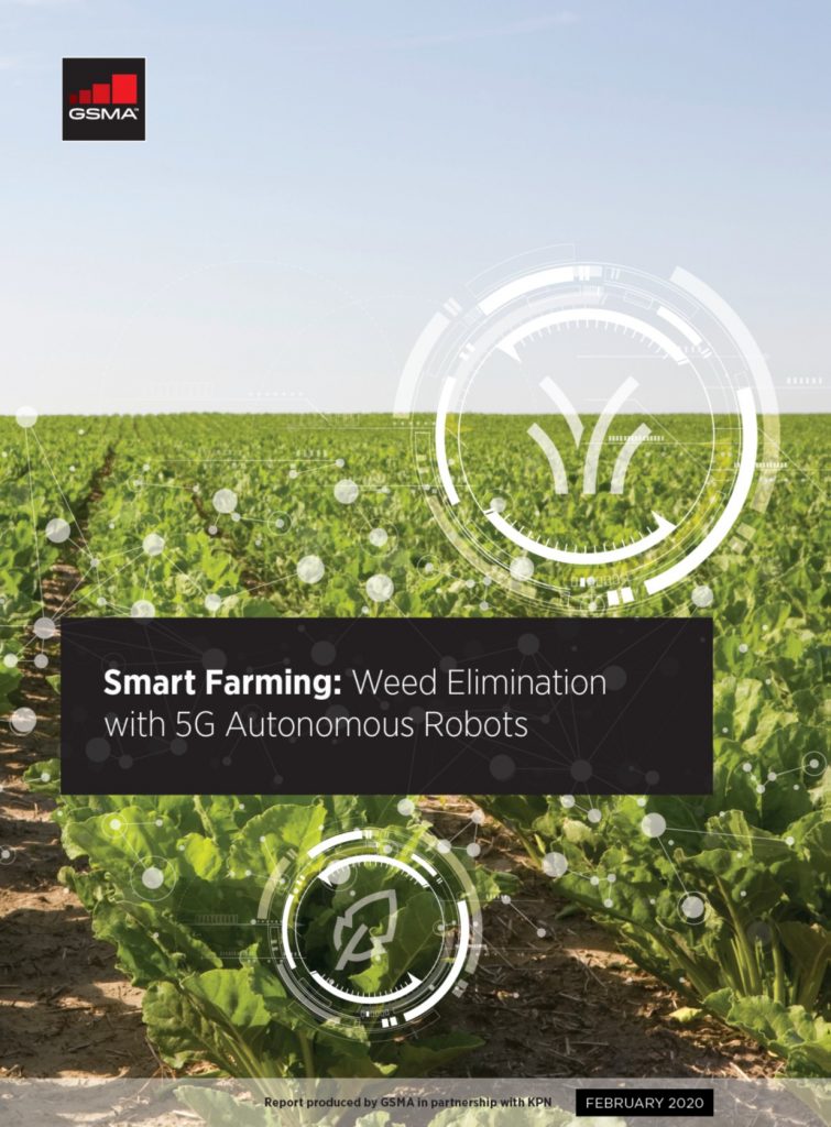 Smart Farming: Weed Elimination with 5G Autonomous Robots, by KPN image