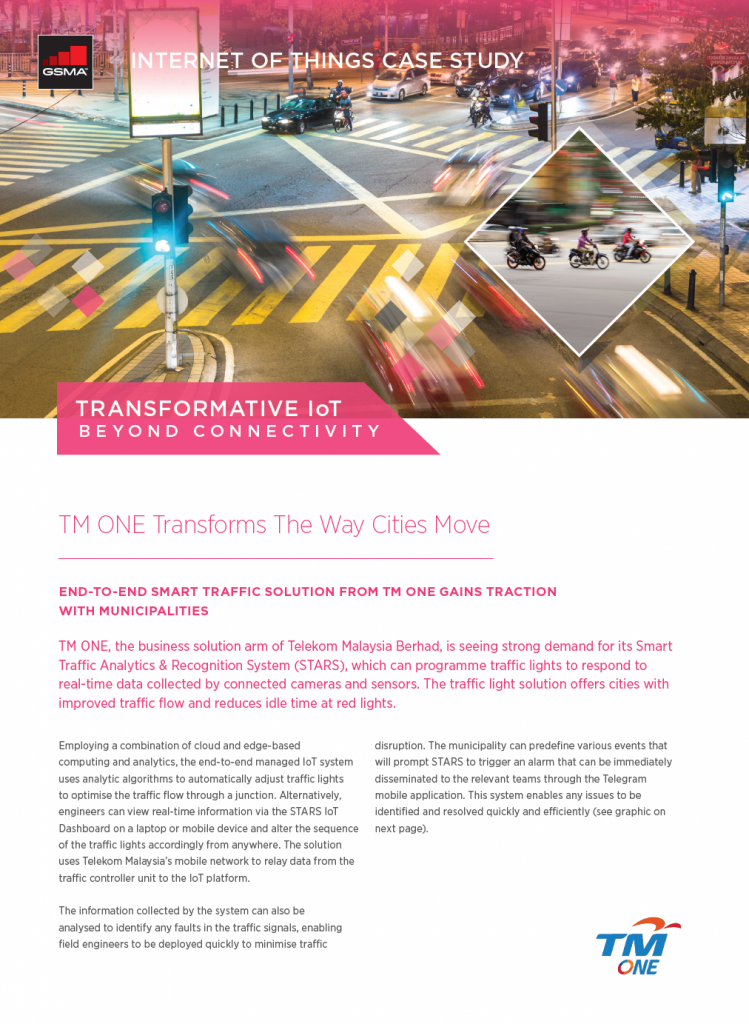 IoT Beyond Connectivity Case Study: TM ONE Transforms The Way Cities Move image