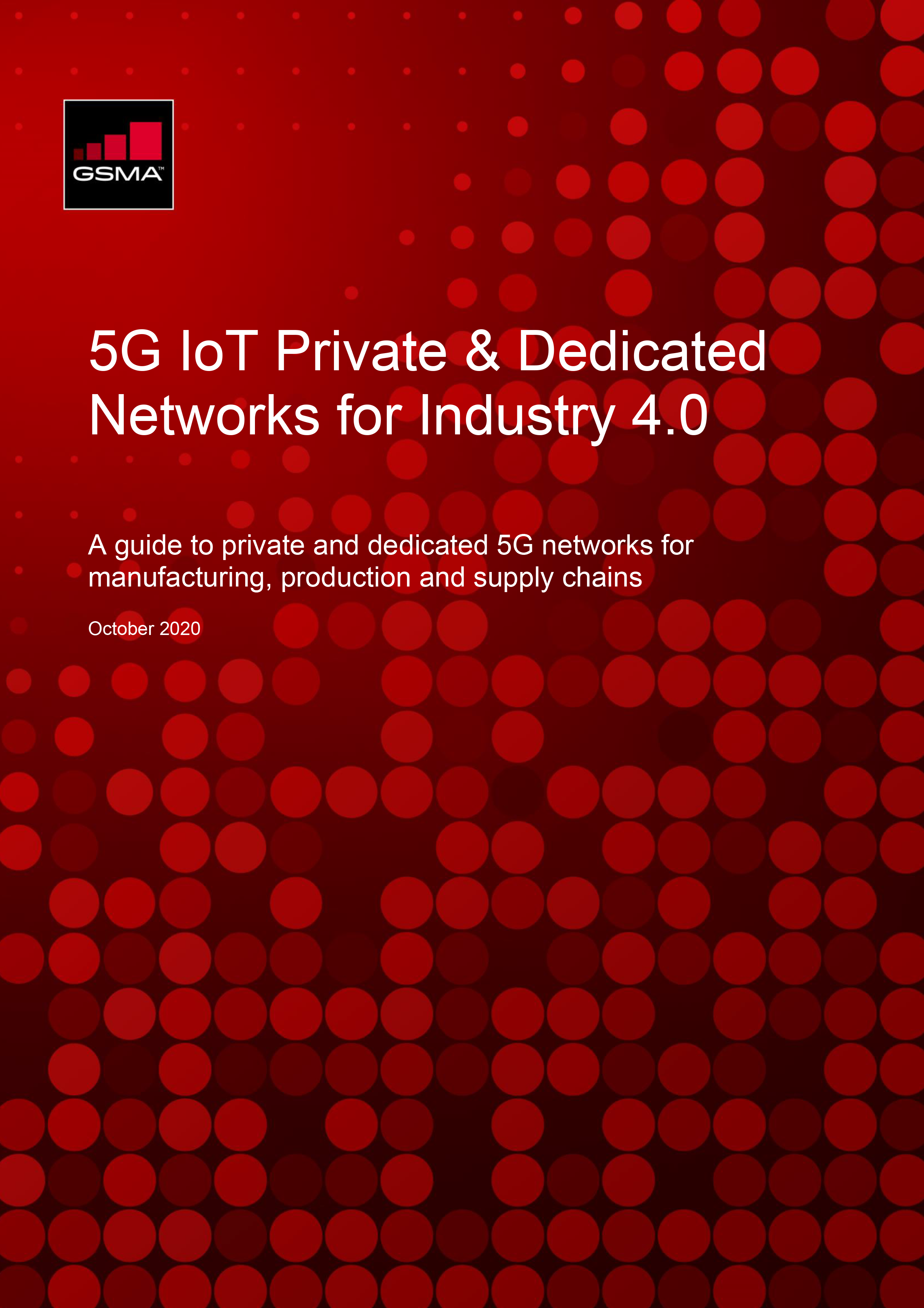 5G Private & Dedicated Networks for Industry 4.0 image