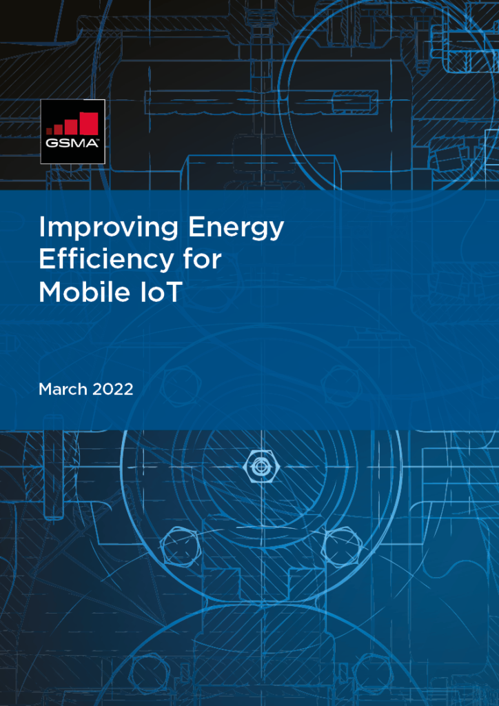 GSMA Whitepaper – Improving Energy Efficiency for Mobile IoT image