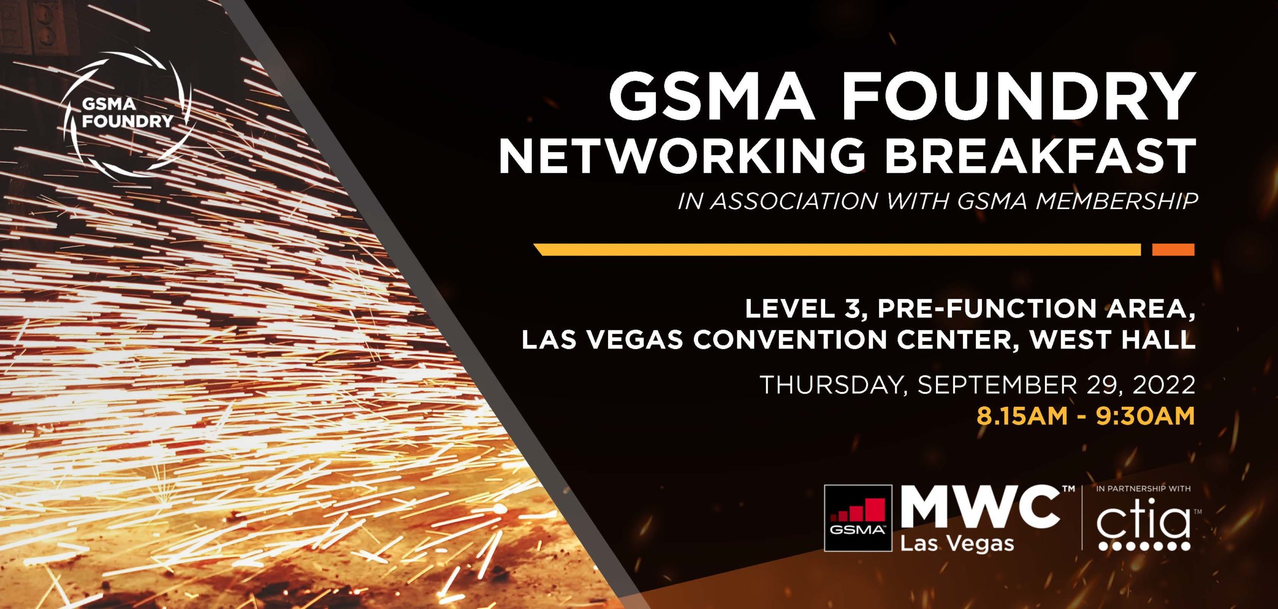GSMA Foundry Networking Breakfast – in association with GSMA Membership