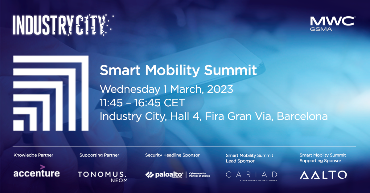 MWC23 Barcelona – Smart Mobility Summit