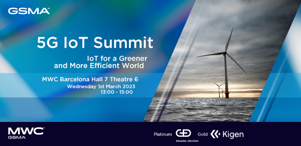 5G IoT Summit at MWC Barcelona 2023 image