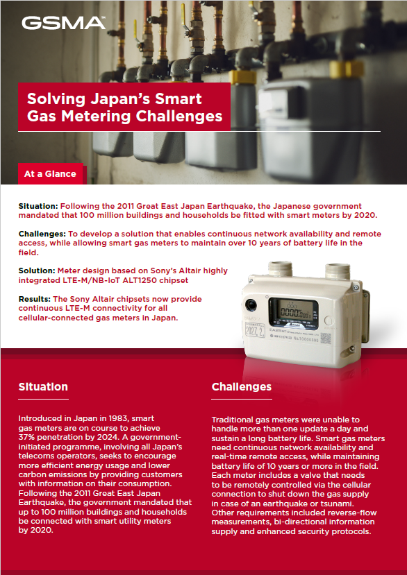 Gas Metering Fact Sheet image