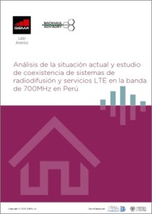 Coexistencia de sistemas de radiodifusión y servicios LTE en la banda de 700MHz en Perú image