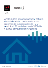 Estudio de coexistencia entre servicios de banda ancha LTE y radiodifusión de TV en Argentina image