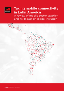 Taxing mobile connectivity in Latin America image