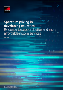 Tarifação do espectro nos países em desenvolvimento image