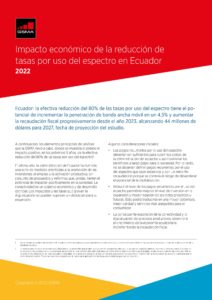 Reforma del sistema tributario del sector móvil en Ecuador image