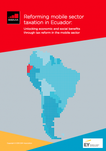 Reforming mobile sector taxation in Ecuador image