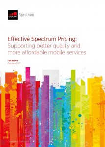Effective Spectrum Pricing:Supporting better quality and more affordable mobile services image