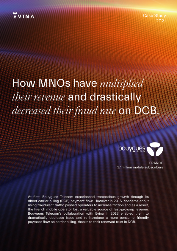 Bouygues Telecom partnered with Evina – How MNOs have multiplied their revenue and drastically decreased their fraud rate on DCB image