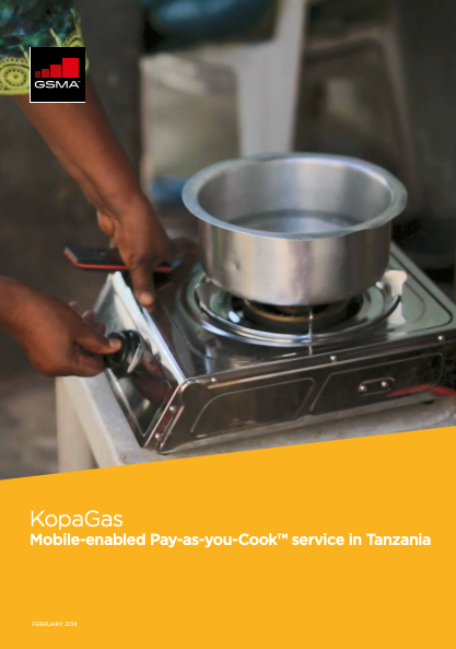 KopaGas: Mobile-enabled Pay-as-you-Cook service in Tanzania image