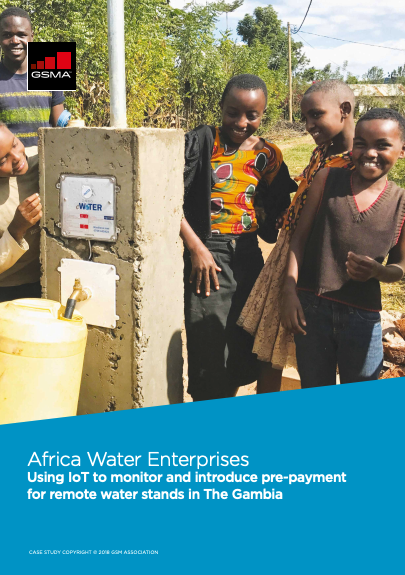 Africa Water Enterprises: Using IoT to monitor and introduce pre-payment for remote water stands in The Gambia image