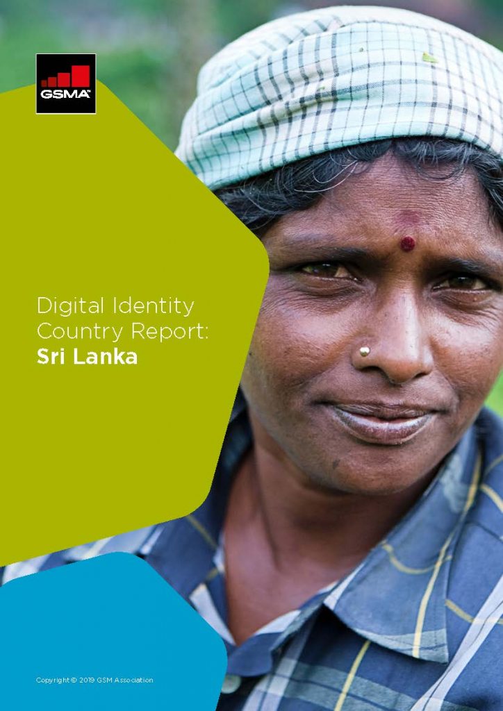 GSMA Digital identity opportunities in Sri Lanka Mobile for Development