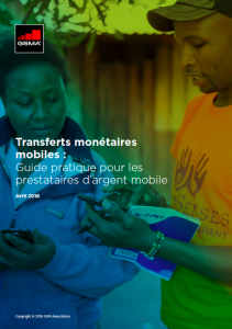 Mobile money enabled cash aid delivery: Operational handbook for mobile money providers image