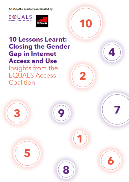10 Lessons Learnt: Closing the Gender Gap in Internet Access and Use image