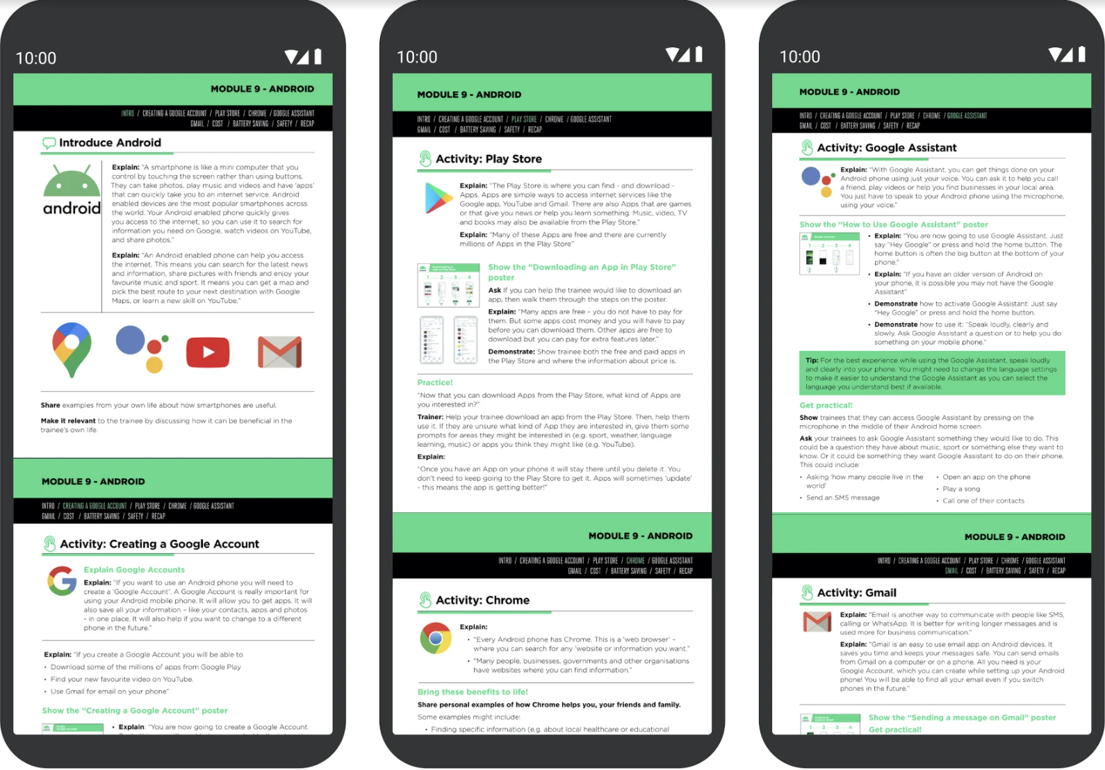 Android modules