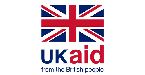 UK aid for the British people logo