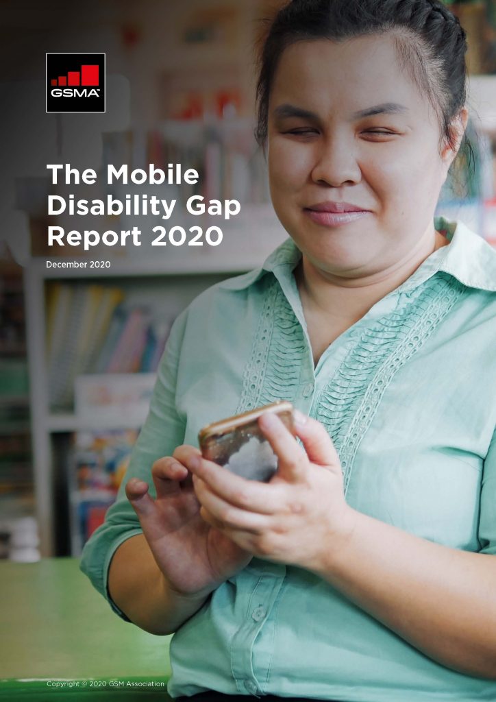 The Mobile Disability Gap Report 2020 image