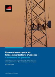 National Emergency Telecommunications Plans: Enablers and Safeguards – A brief evaluation guide for policy practitioners image