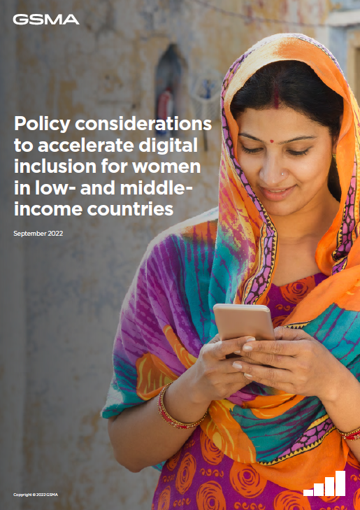 Policy considerations to accelerate digital inclusion for women in low- and middle-income countries image